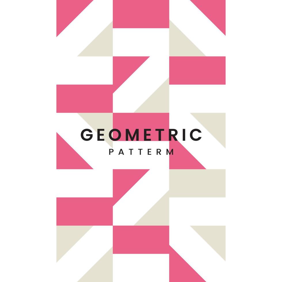 forma vectorial abstracta geométrica moderna con diseño de texto en medio del arte, una composición de textura geométrica para el diseño de papel tapiz, marca, invitaciones, afiches, textiles e ilustración vector