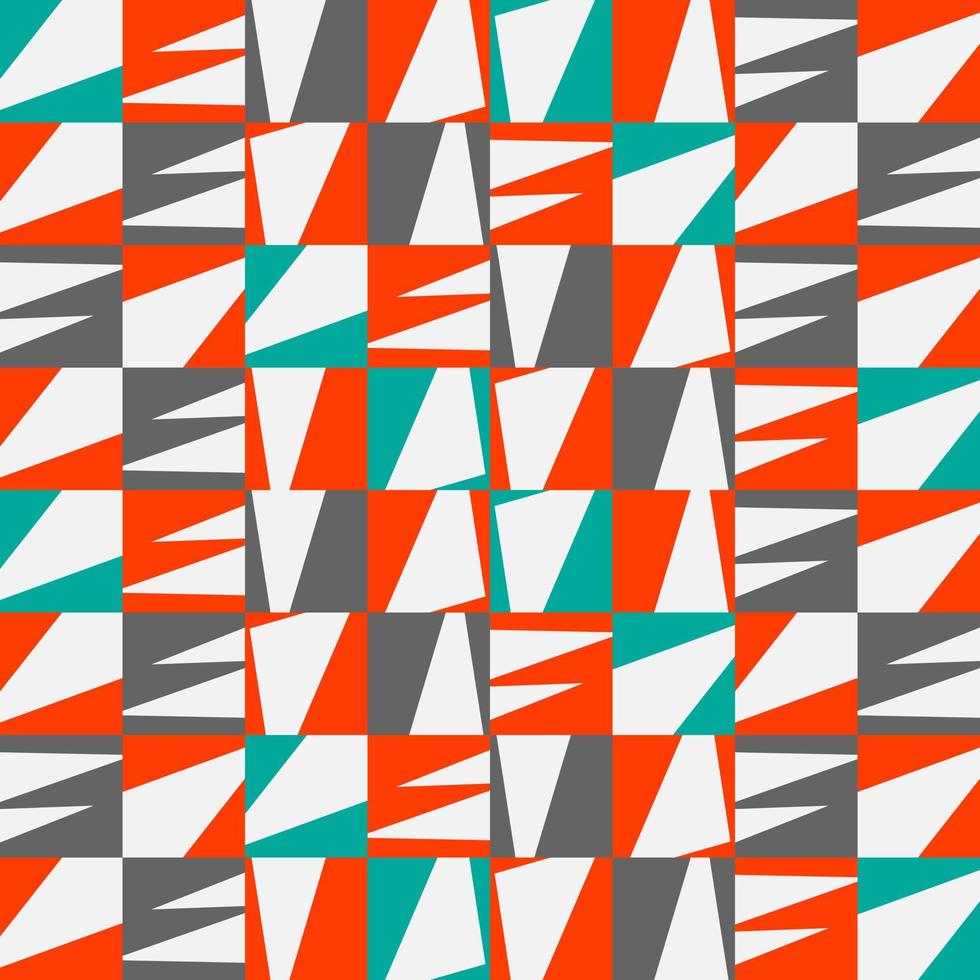 textura geométrica moderna naranja, gris, azul sobre fondo blanco. estilo de elementos coloristas abstractos con plantilla de formas minimalistas con vector, ilustración vector