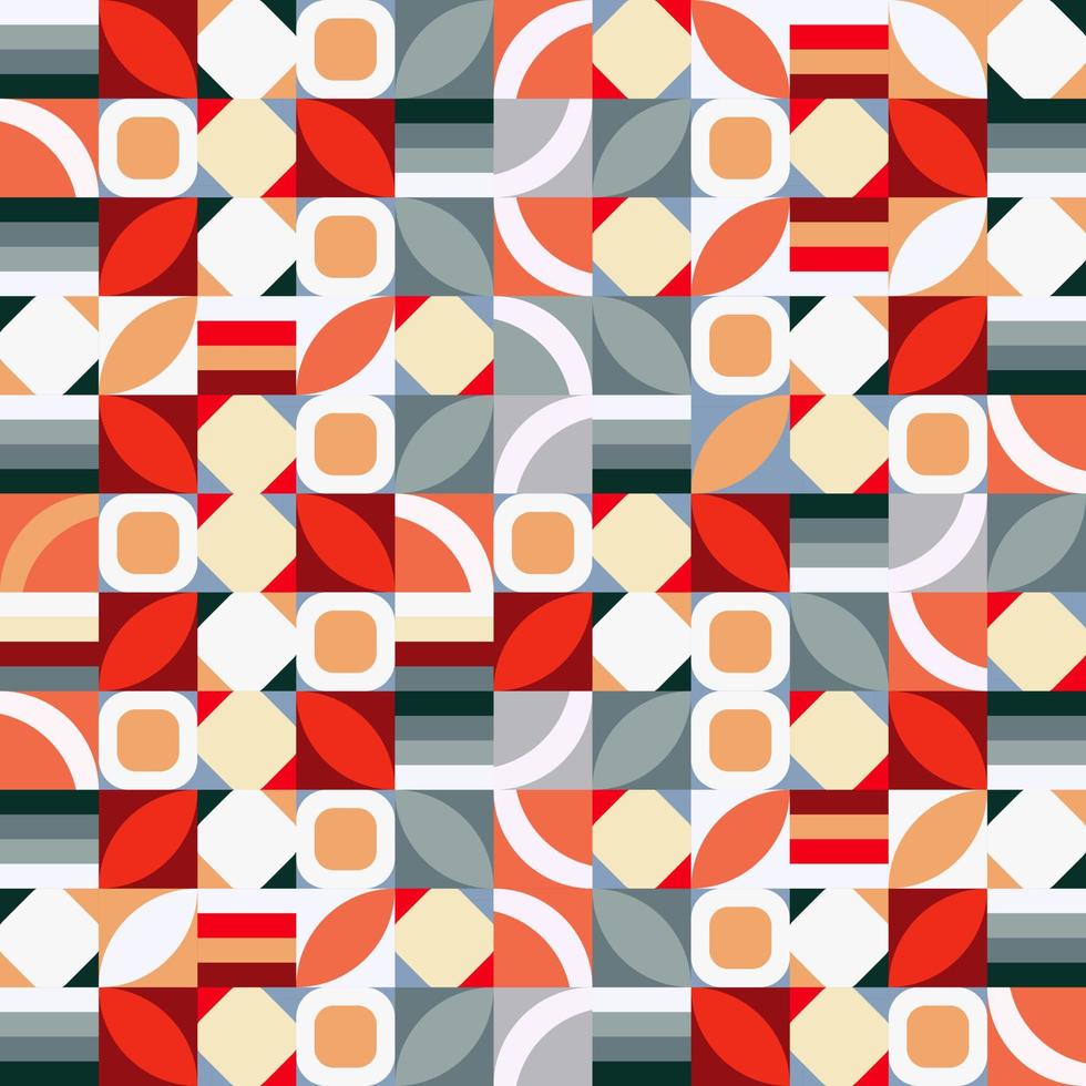 Geometrical abstract background style and Groups of shapes design with pink, grey, blue, red color. Nice simple elements composition, used in geometrical wallpaper, textiles, print, cover. vector