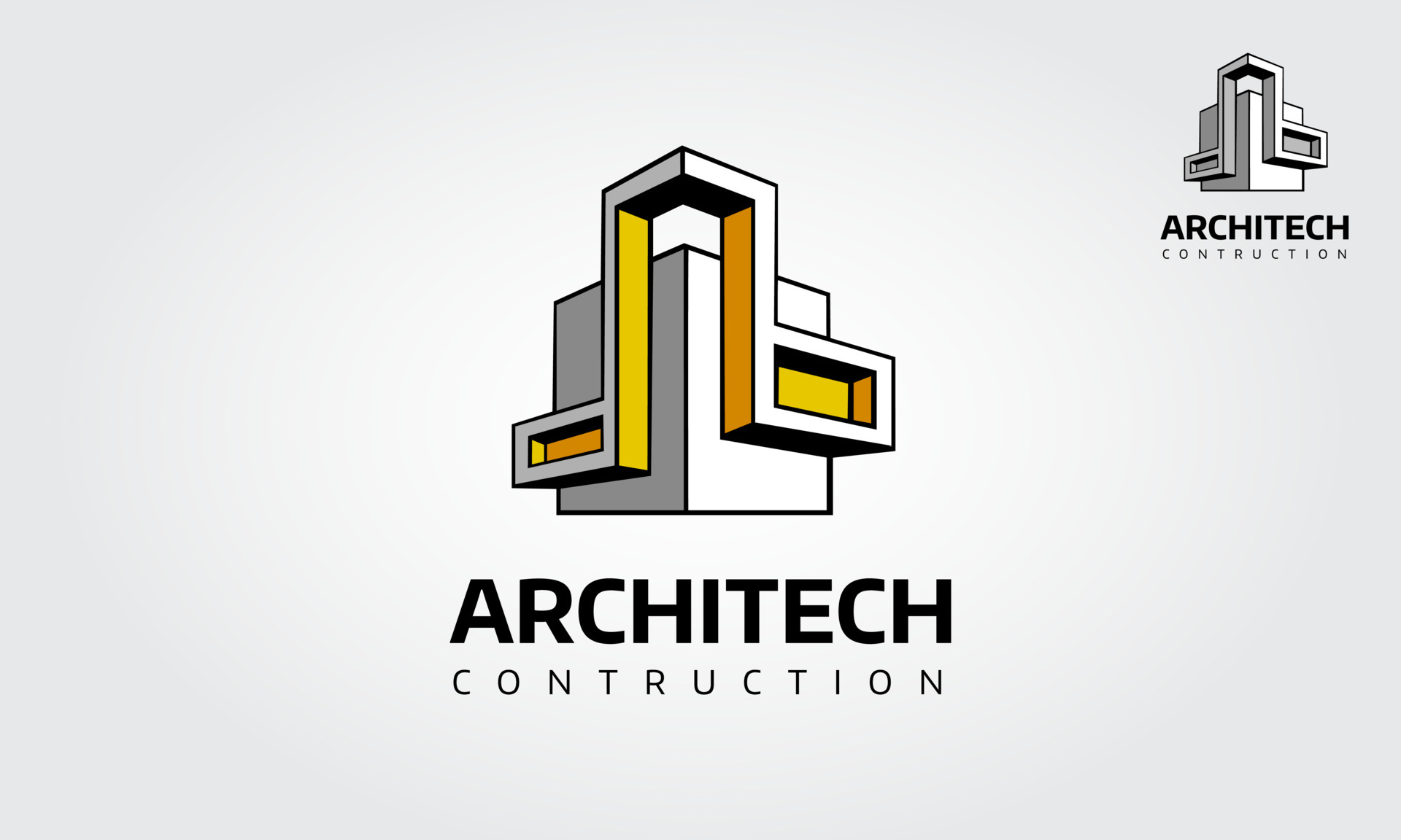 Construction Vector Logo Template. Architect Construction Idea. 7179147
