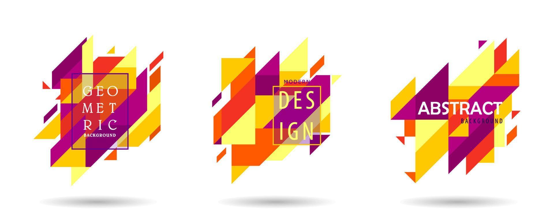 Modern Geometric Diagonal Abstract Background. Brochure, Poster, Web, and Flyer Design Elements vector