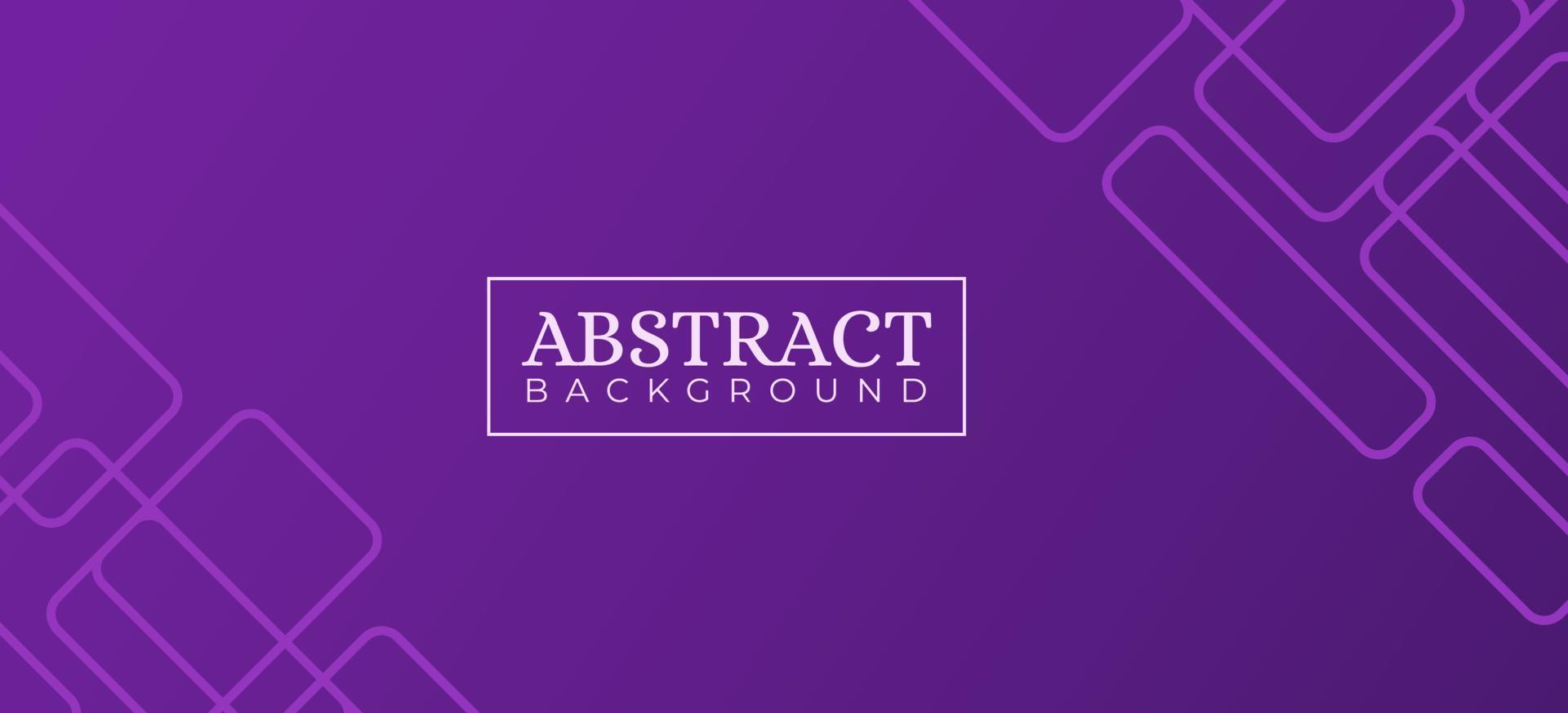 Trendy abstract geometric with purple color of the random rectangular shape on black background suitable for web banner, invitation, greeting card, business card vector