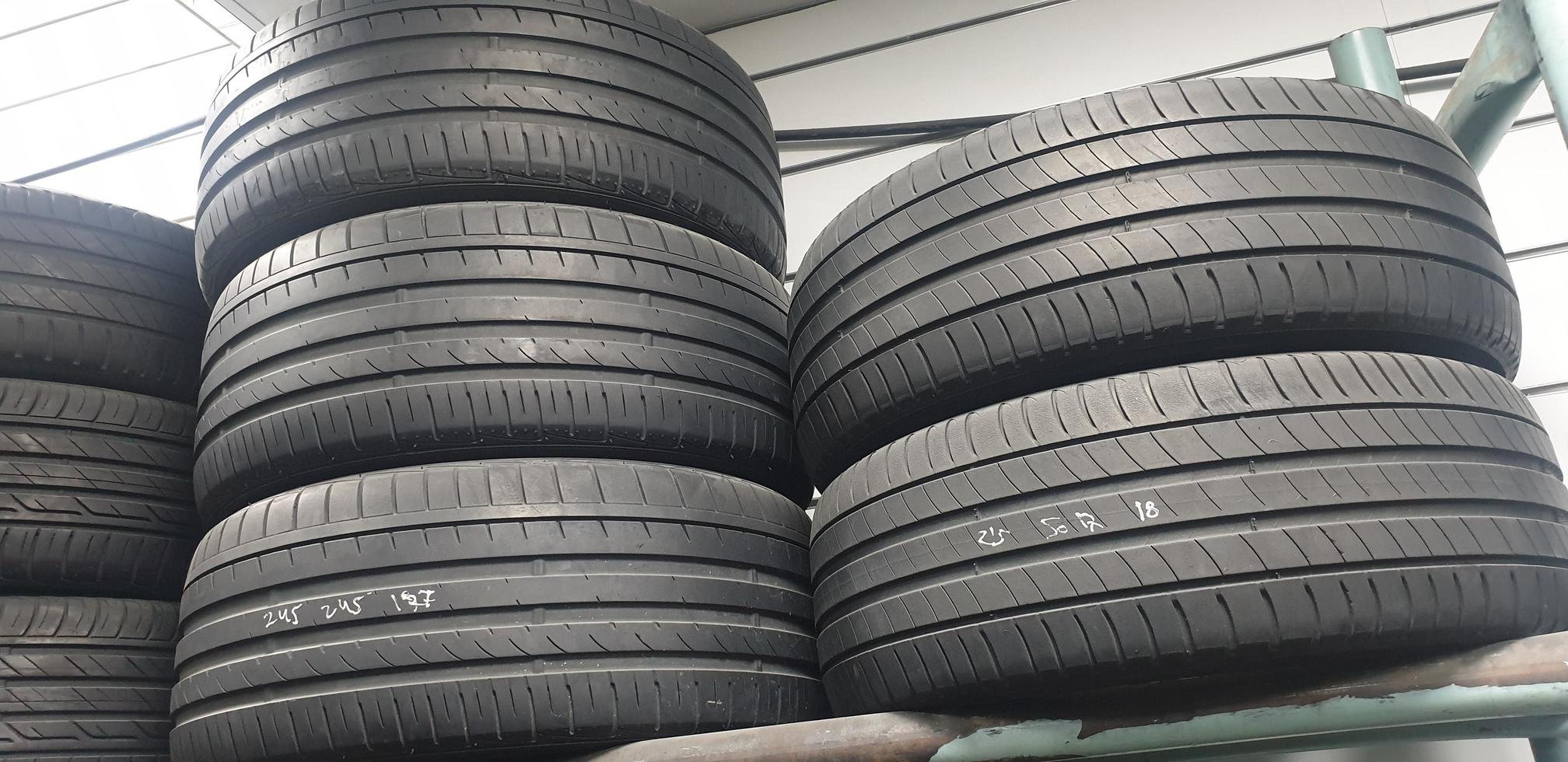 New cars tires photo