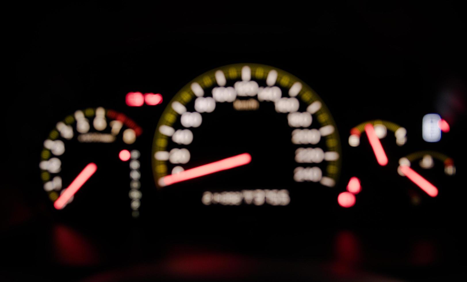 blur closeup car dashboard photo