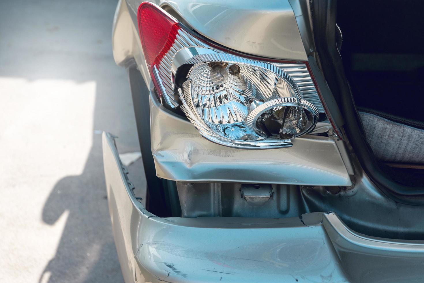 Broken tail light 7182762 Stock Photo at Vecteezy