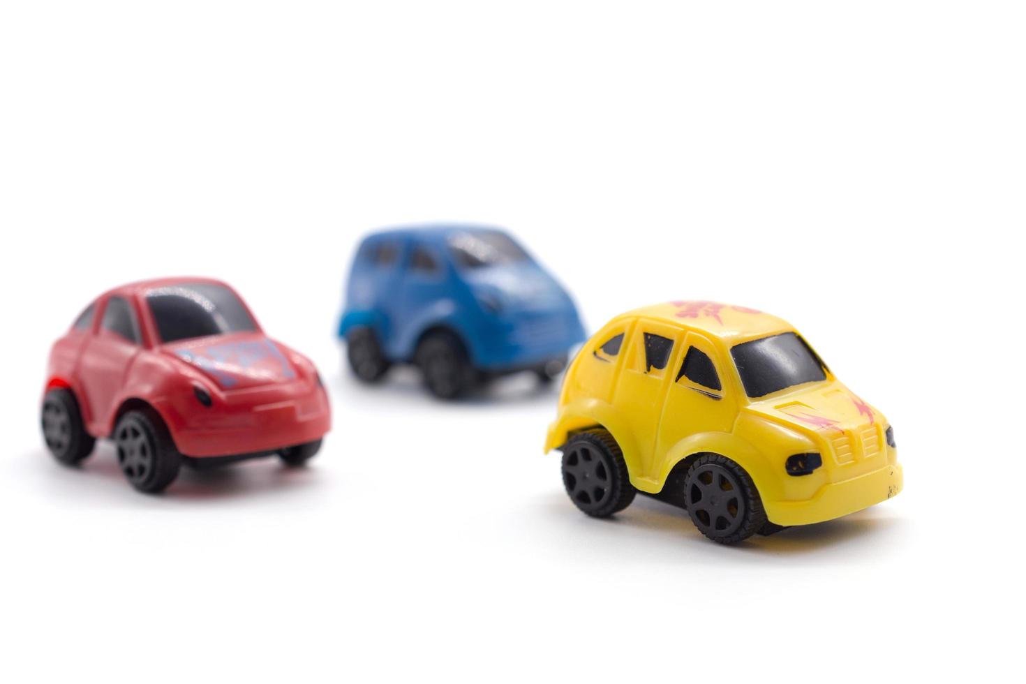 car toy on white background. photo