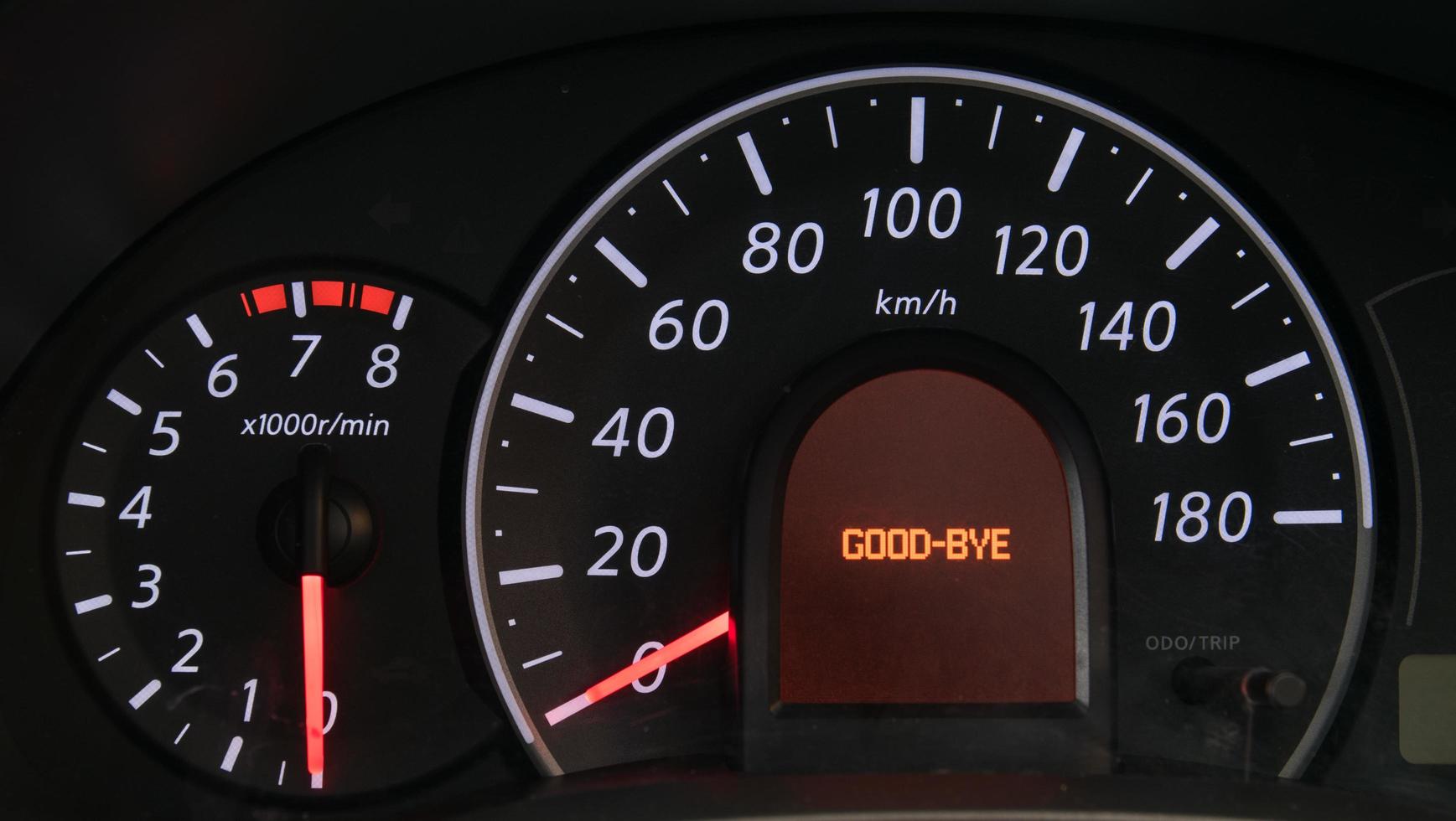 closeup car dashboard photo