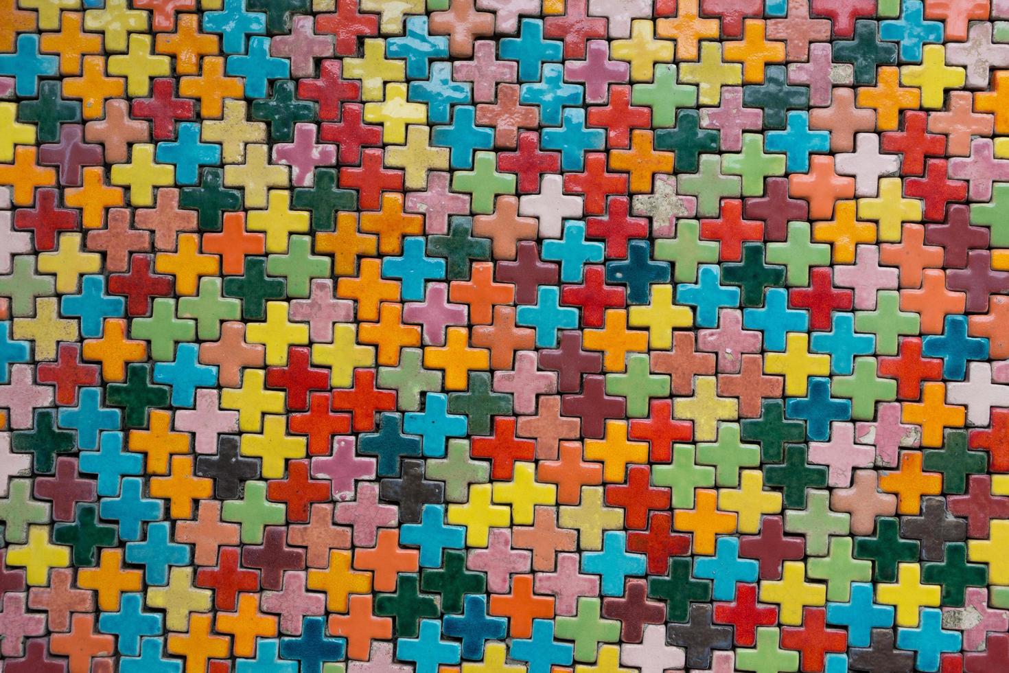 colourful tile background wall photo