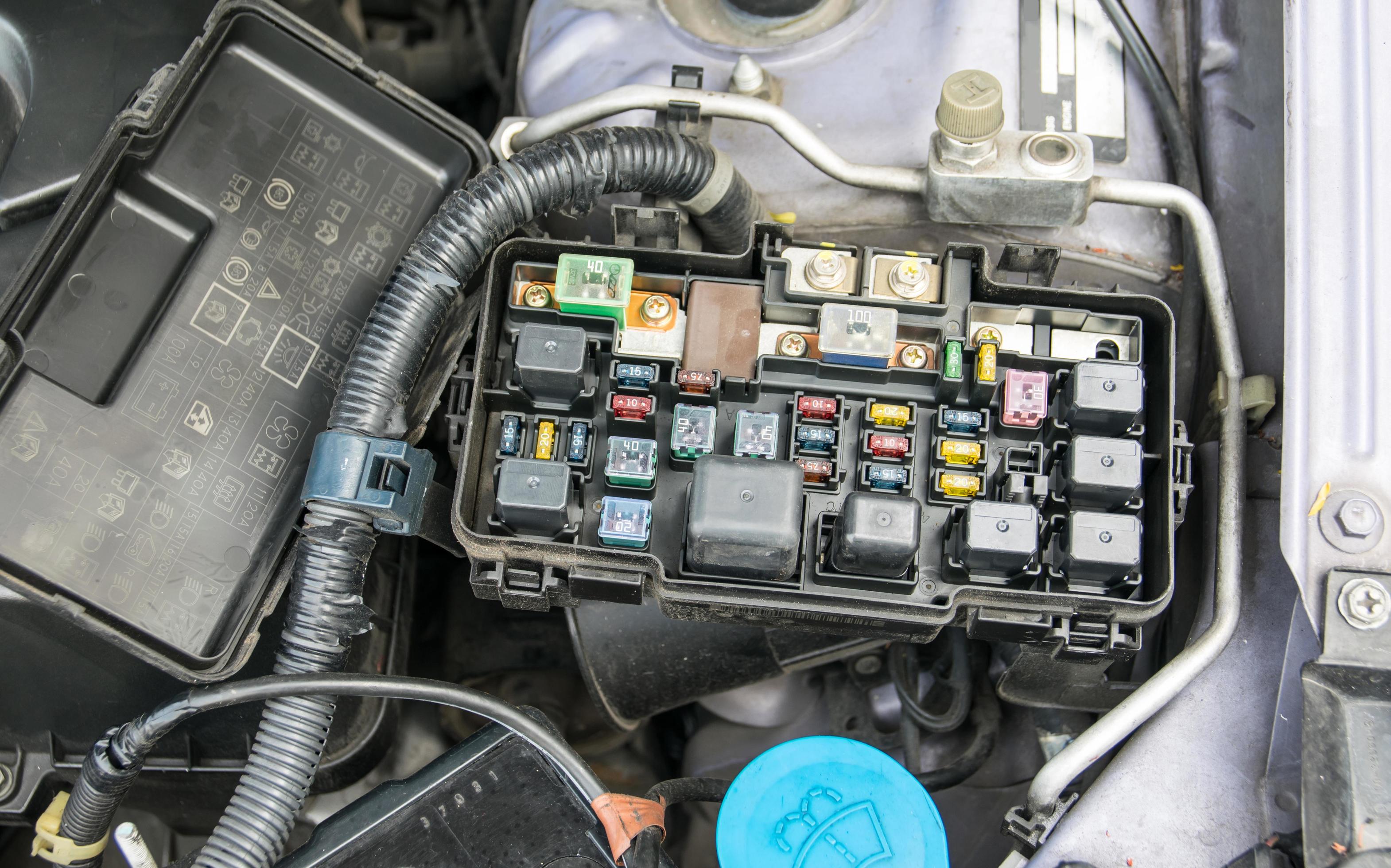 fuse box. car 7183573 Stock Photo at Vecteezy