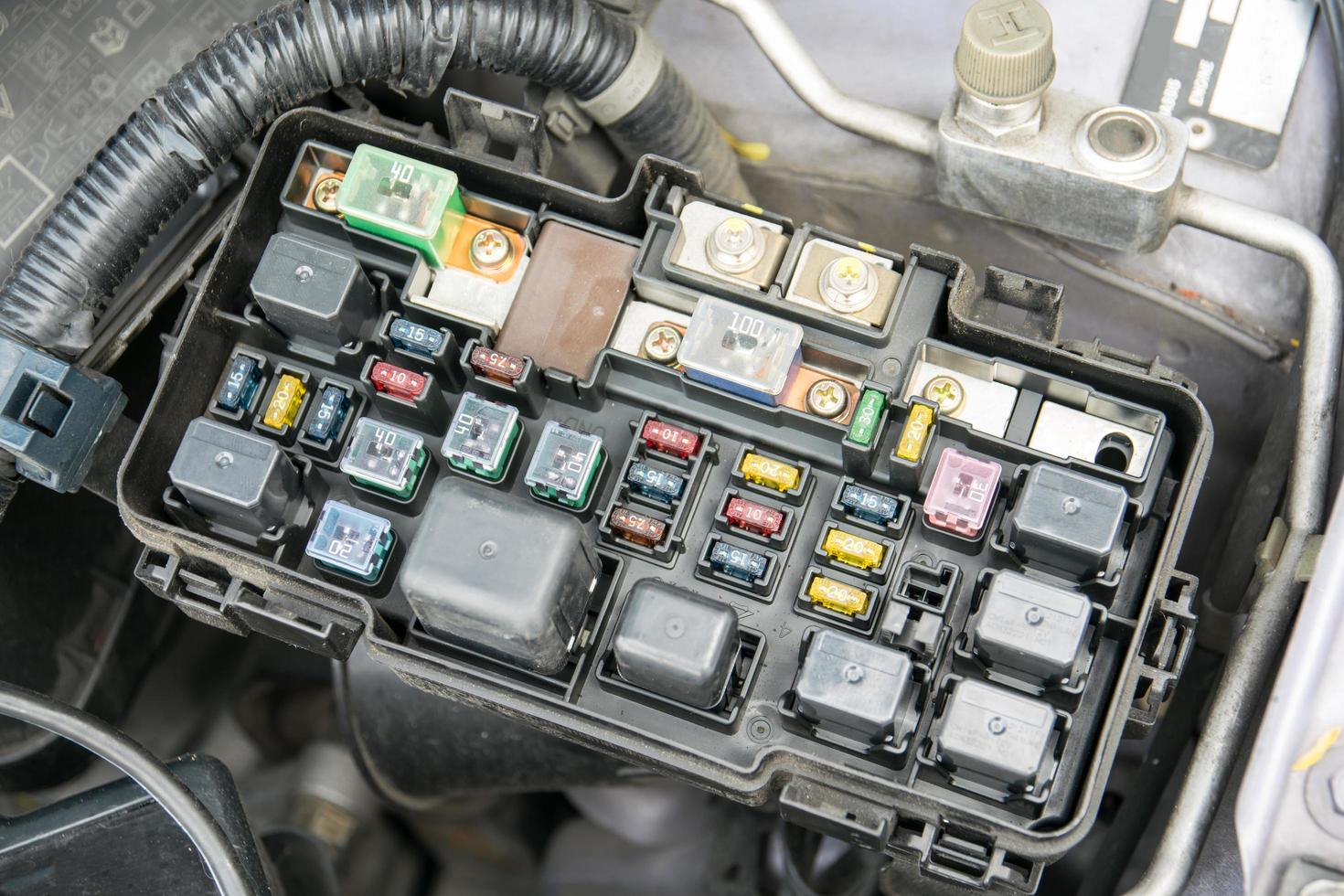 fuse box. car photo