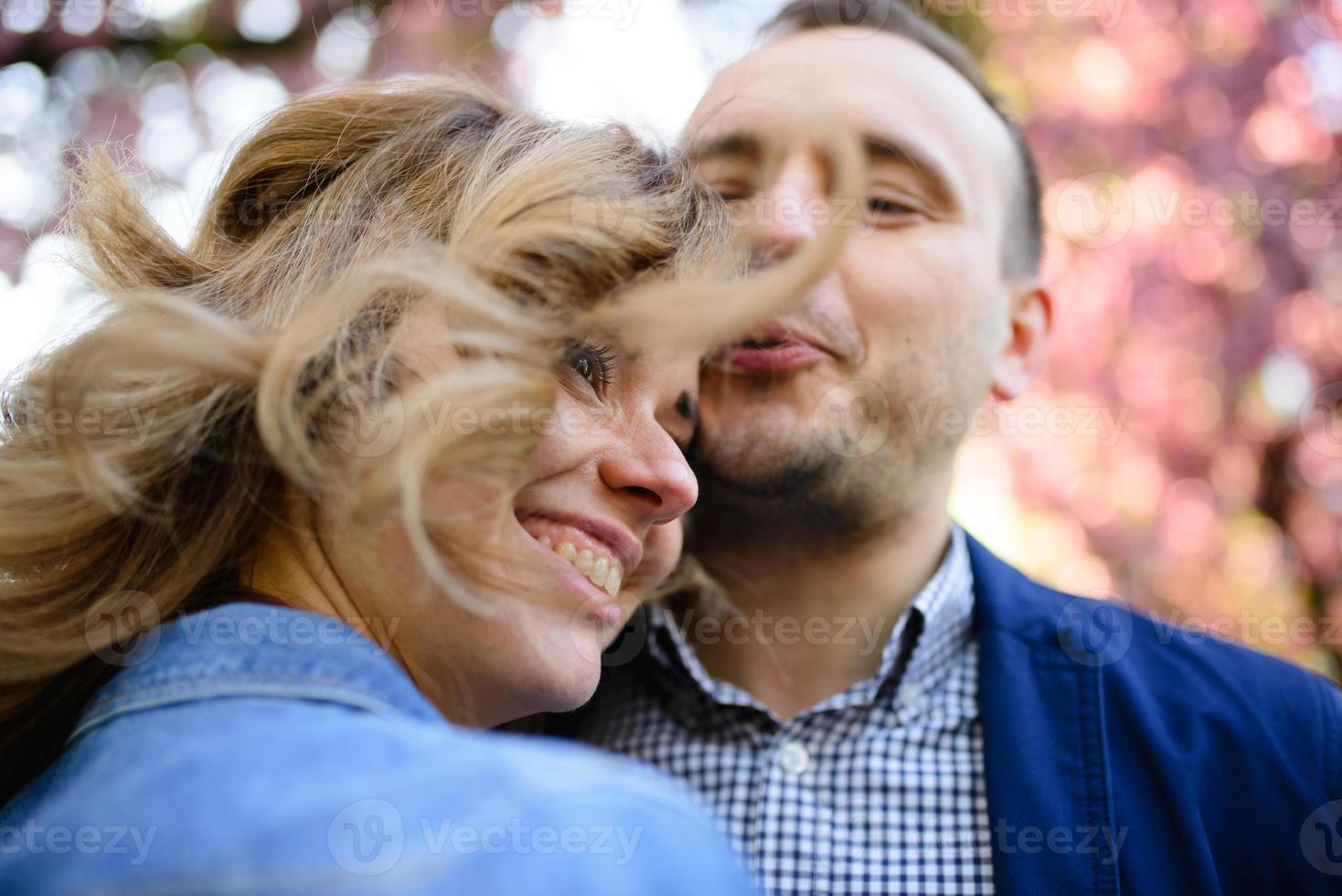 Love affair. Portrait of charming couple photo