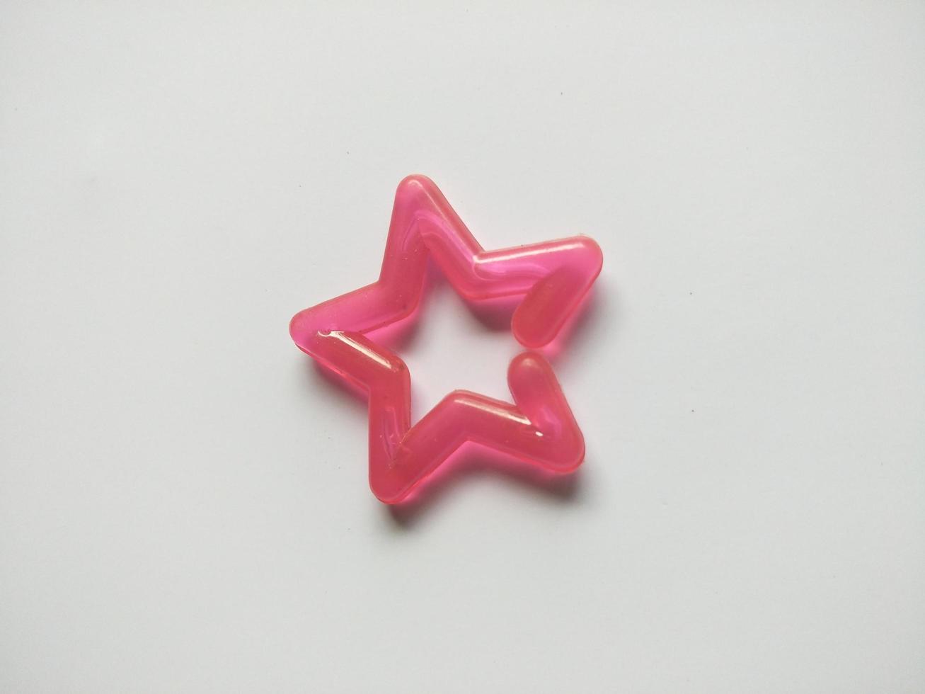 Toy Star Objects For Children Pink Color photo