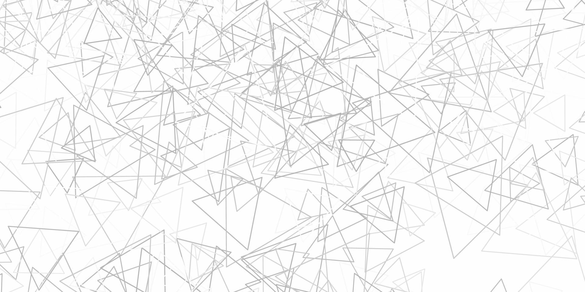 Light Gray vector backdrop with triangles, lines.