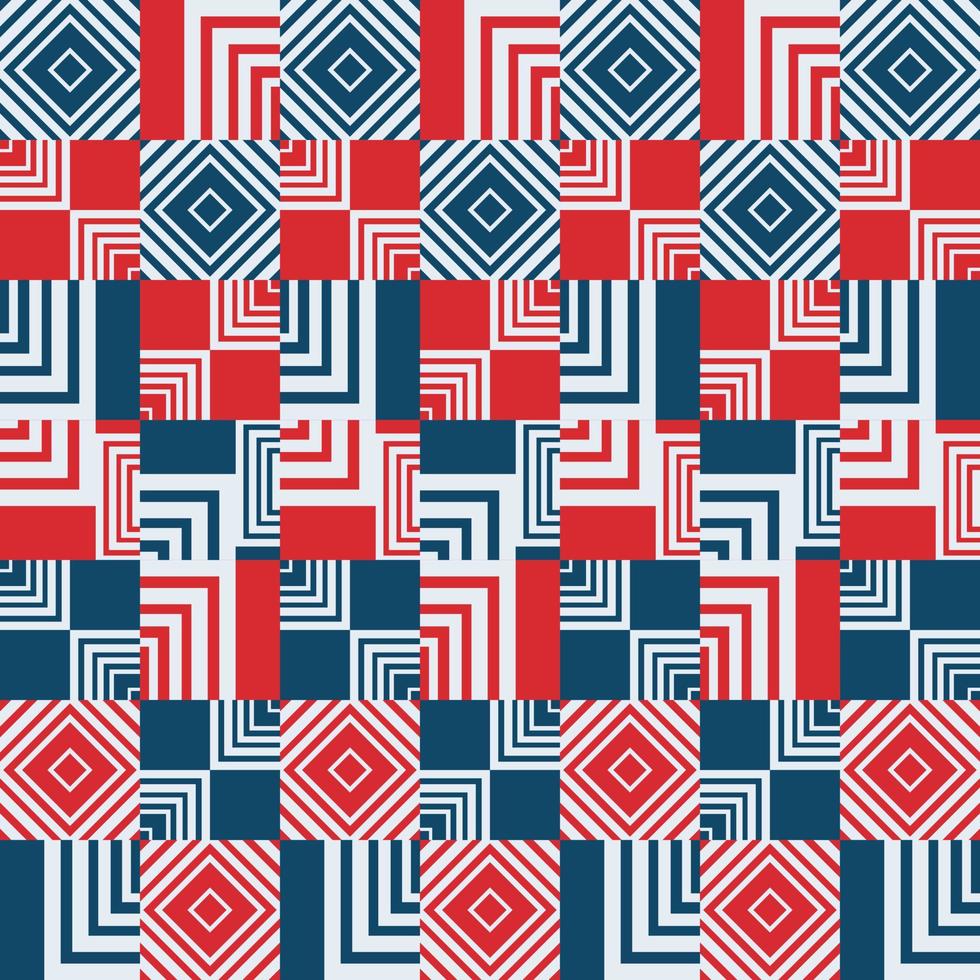 Geometrical minimalist element pattern design with blue, pink vector elements style