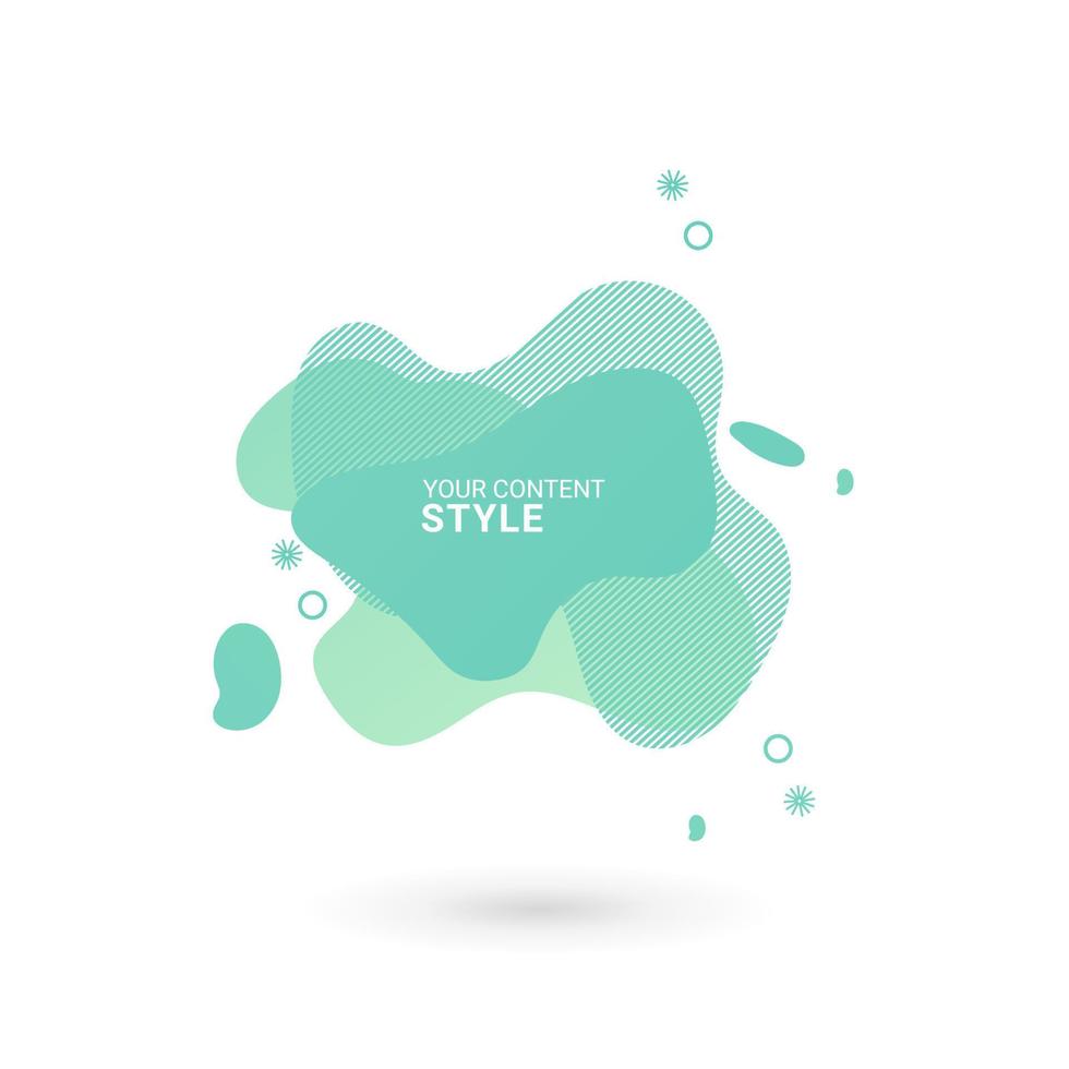 Abstract modern graphic elements and Dynamical colored forms with lines and Gradient abstract banners with flowing liquid shapes, Template for the design of a logo, flyer or presentation. vector