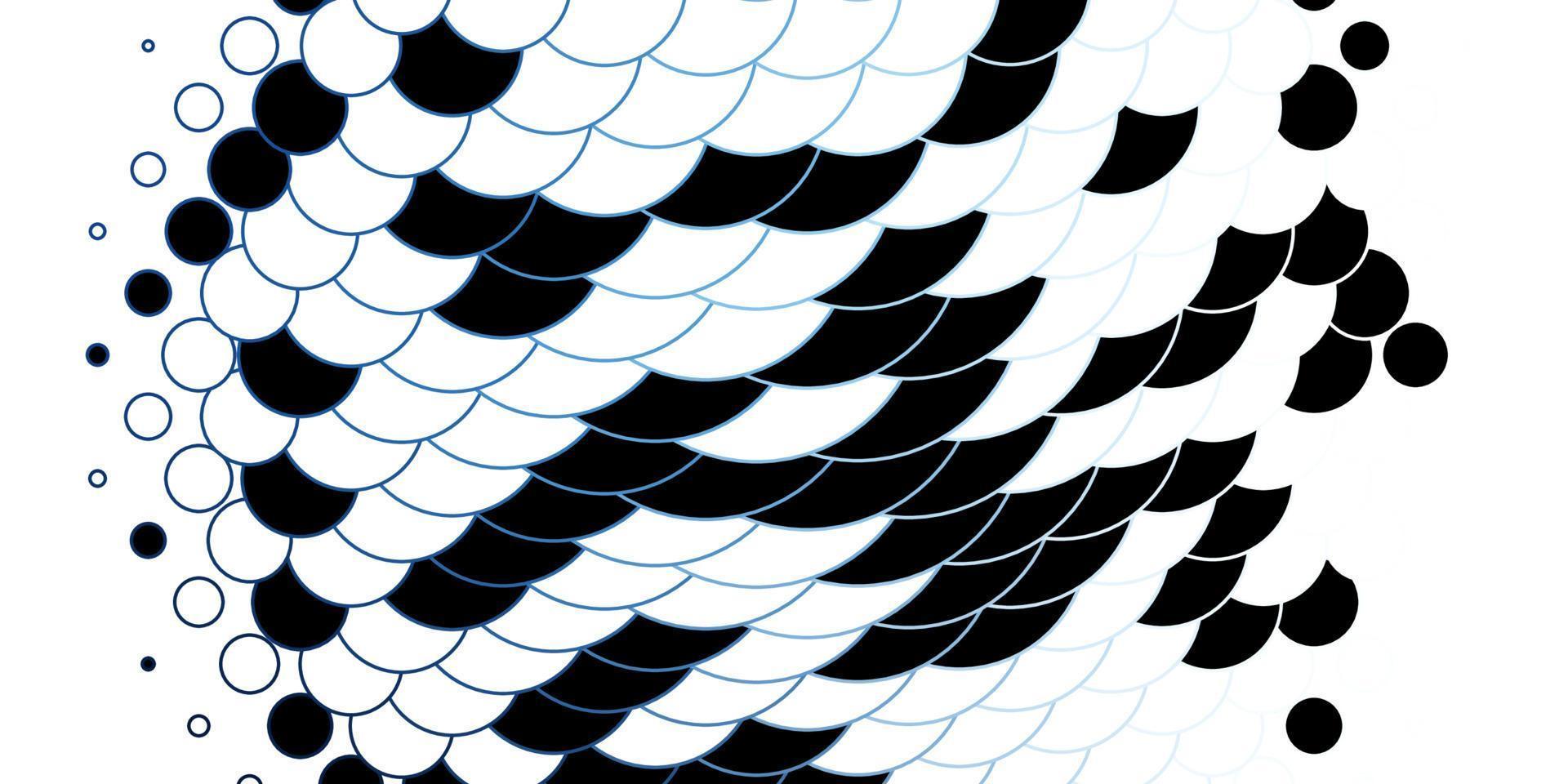 Dark BLUE vector template with circles.