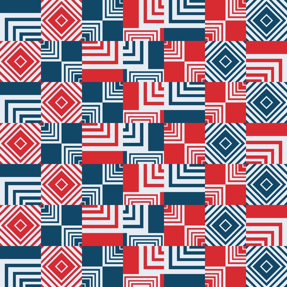 Flat geometrical pattern used in covers design. and Colorful modernism with Simple shapes composition in vector, illustration vector