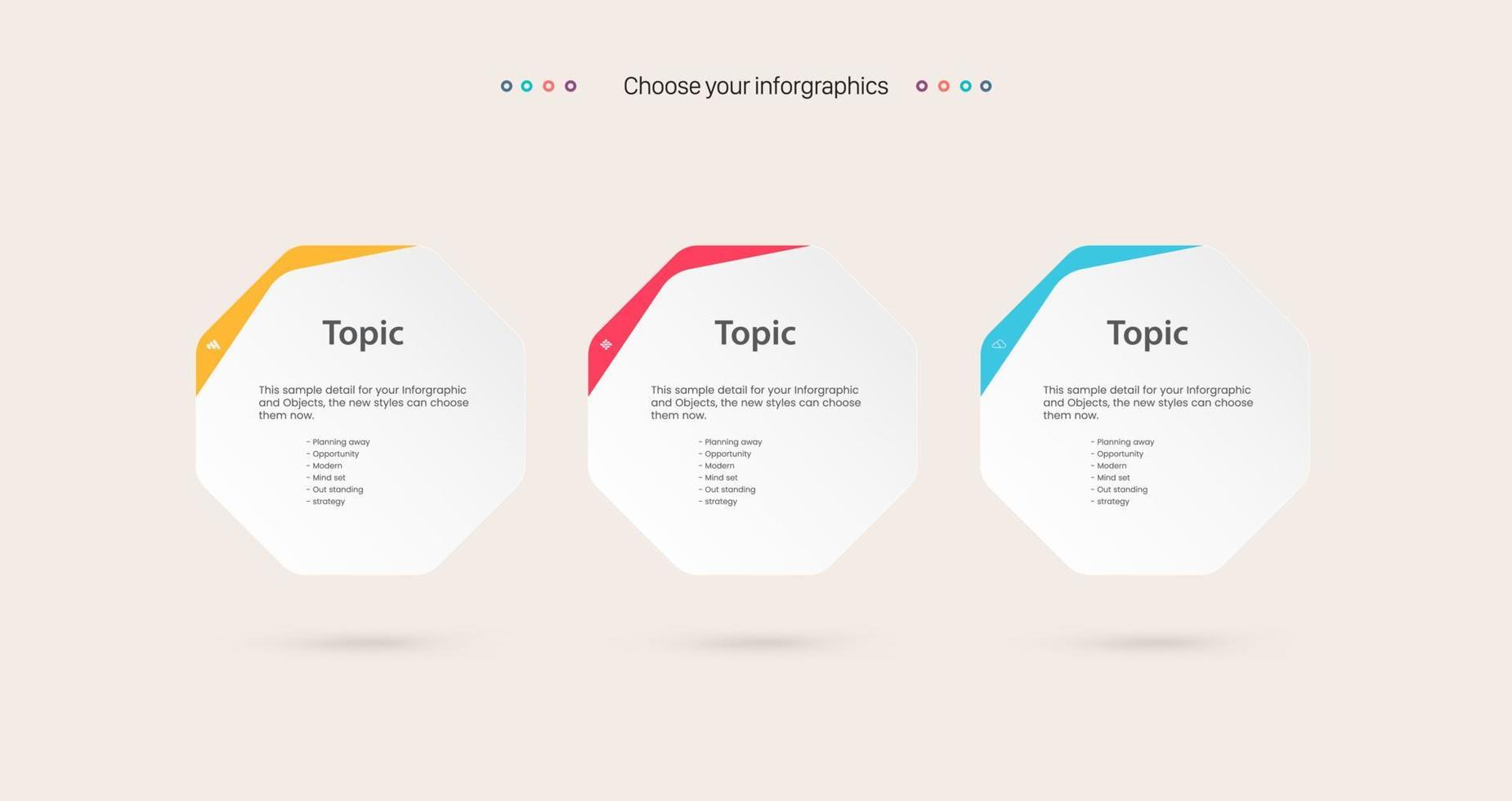 8 options or steps of Infographics for business concept with Vector Infographic label design that Can be used for presentations banner, workflow layout, process diagram, flow chart