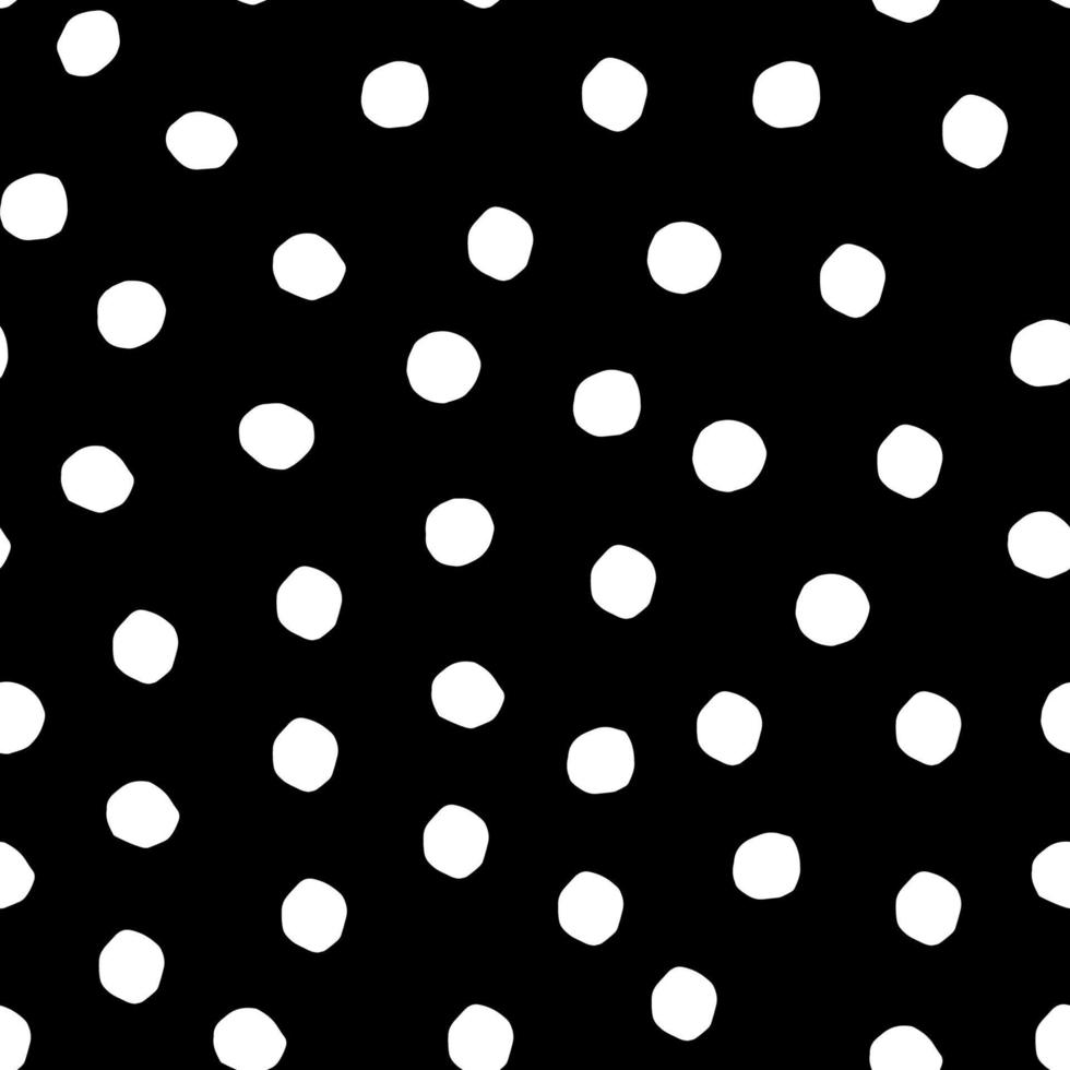 Seamless Polka Dot pattern. Abstract texture with paper cut small circles. Dotted background. vector