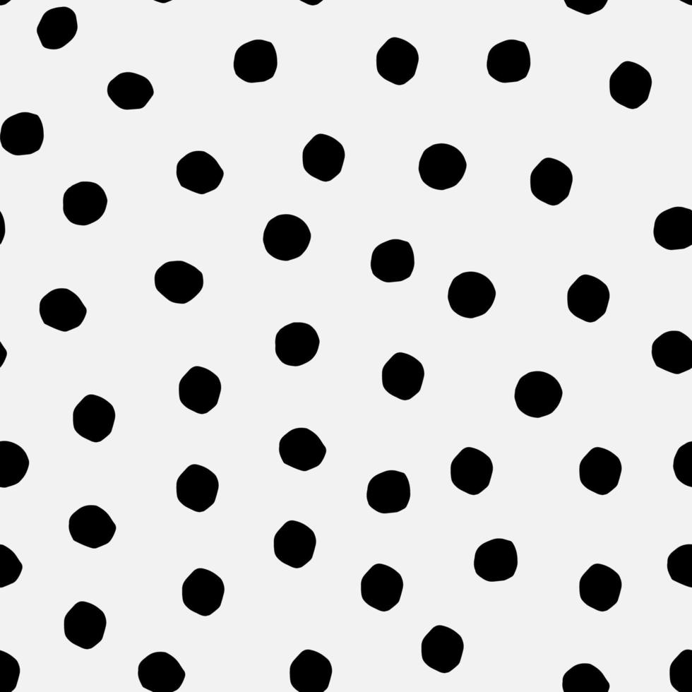 Seamless Polka Dot pattern. Abstract texture with paper cut small circles. Dotted background. vector