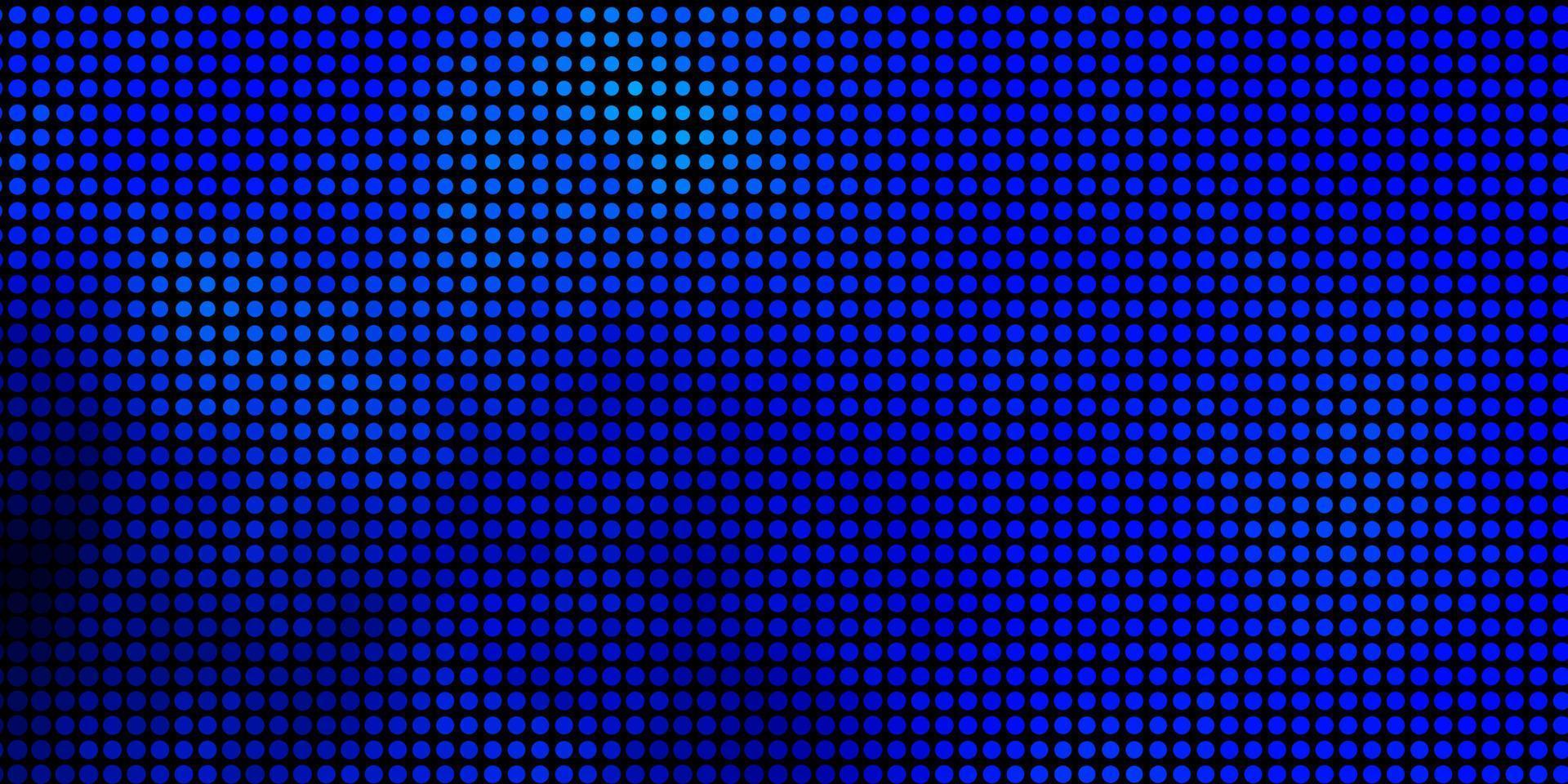 Light BLUE vector template with circles.