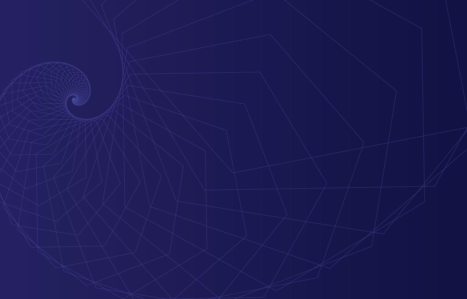 abstract blue polygon geometric background vector