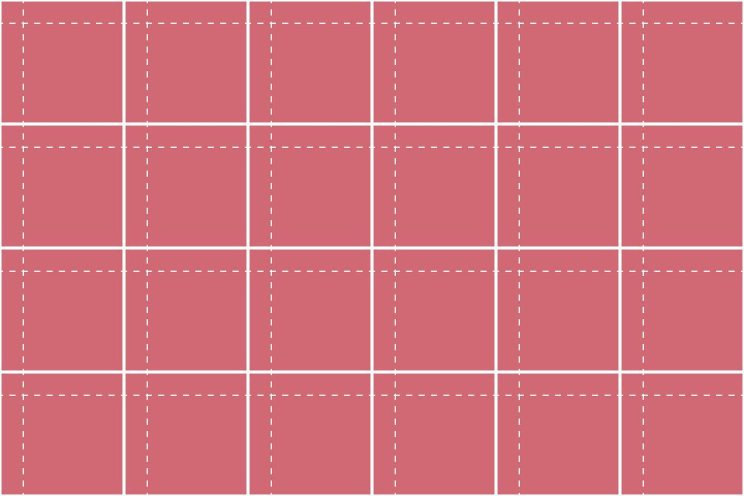 seamless grid background with solid and dashed lines vector