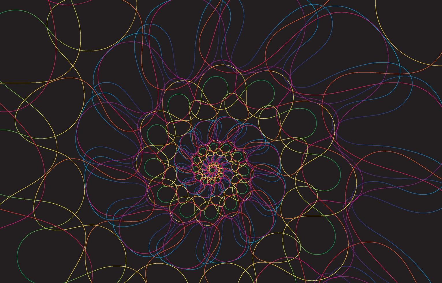 elegant modern abstract organic lines background vector