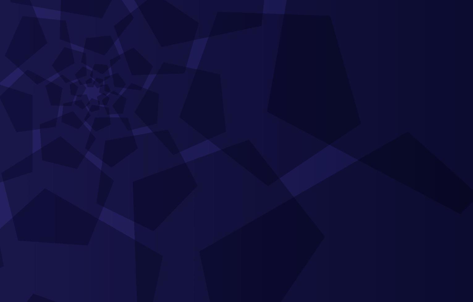 abstract blue polygon geometric background vector
