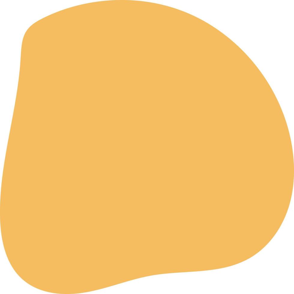 set of abstract organic blob shape elements vector