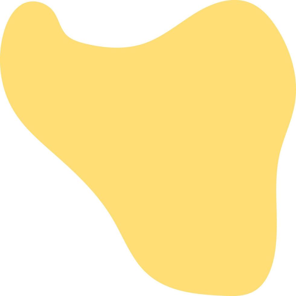 set of abstract organic blob shape elements vector
