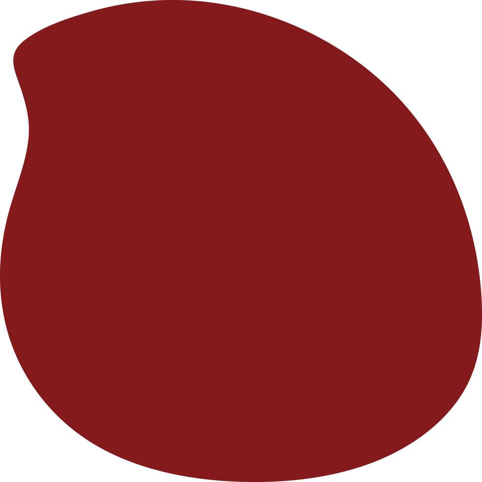 set of abstract organic blob shape elements vector
