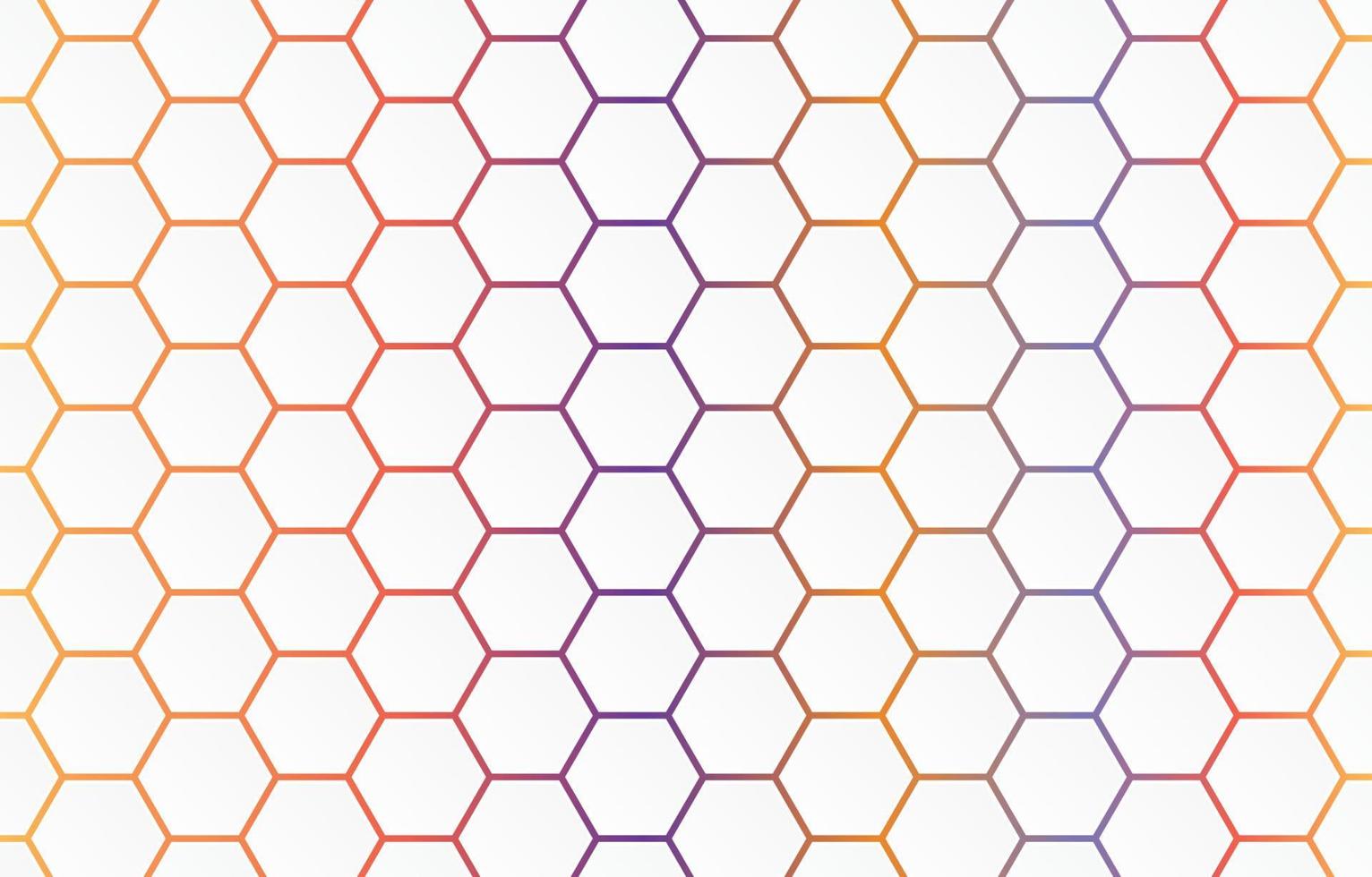 modern minimal elegant hexagon background vector