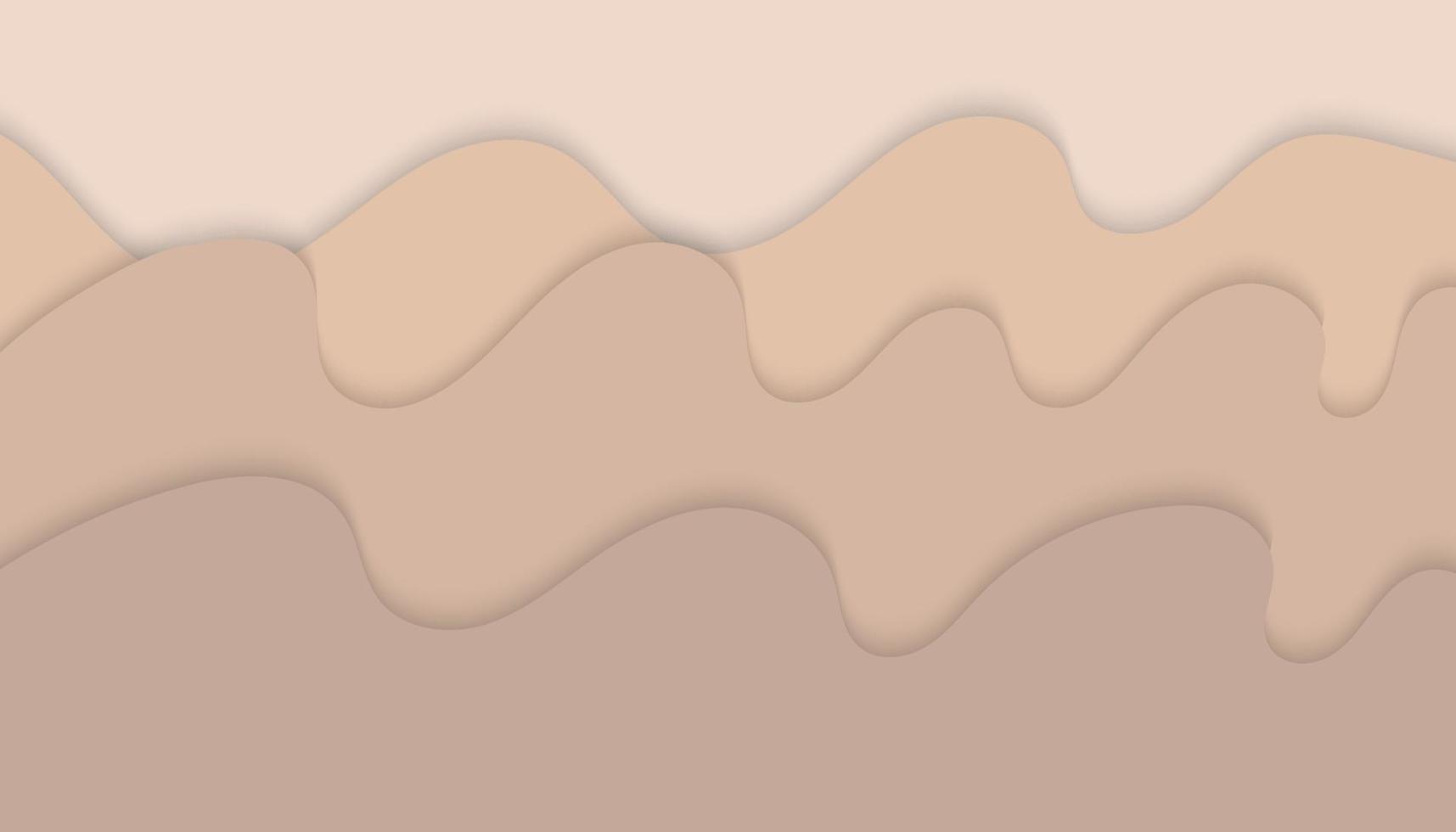 abstract wave background with pastel color vector