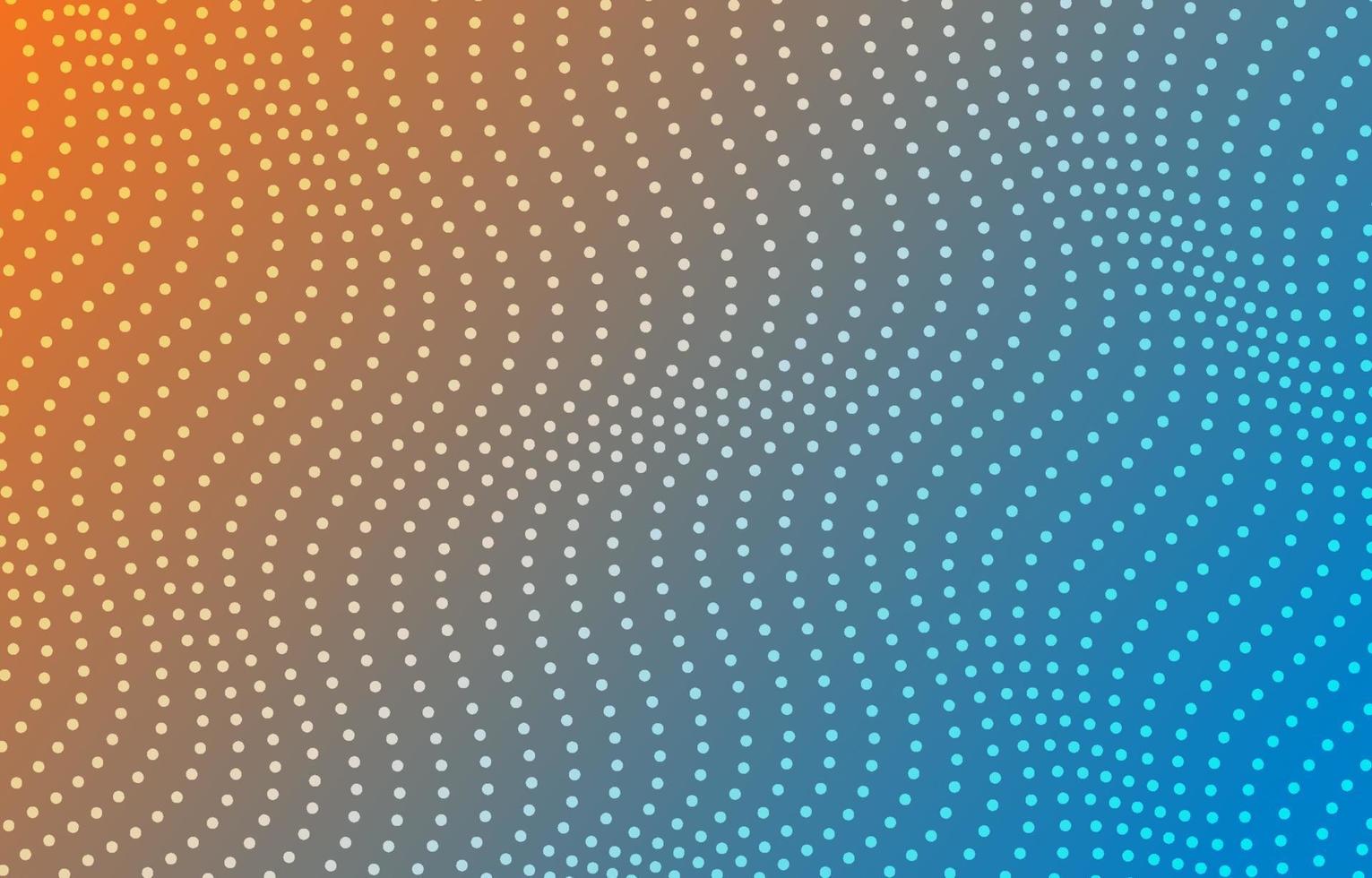 abstract wavy halftone background with gradient color vector