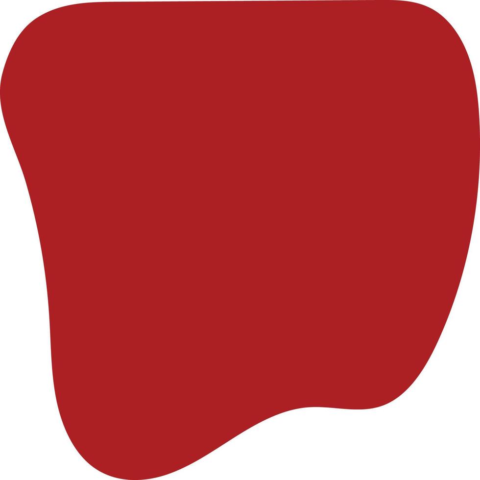 set of abstract organic blob shape elements vector
