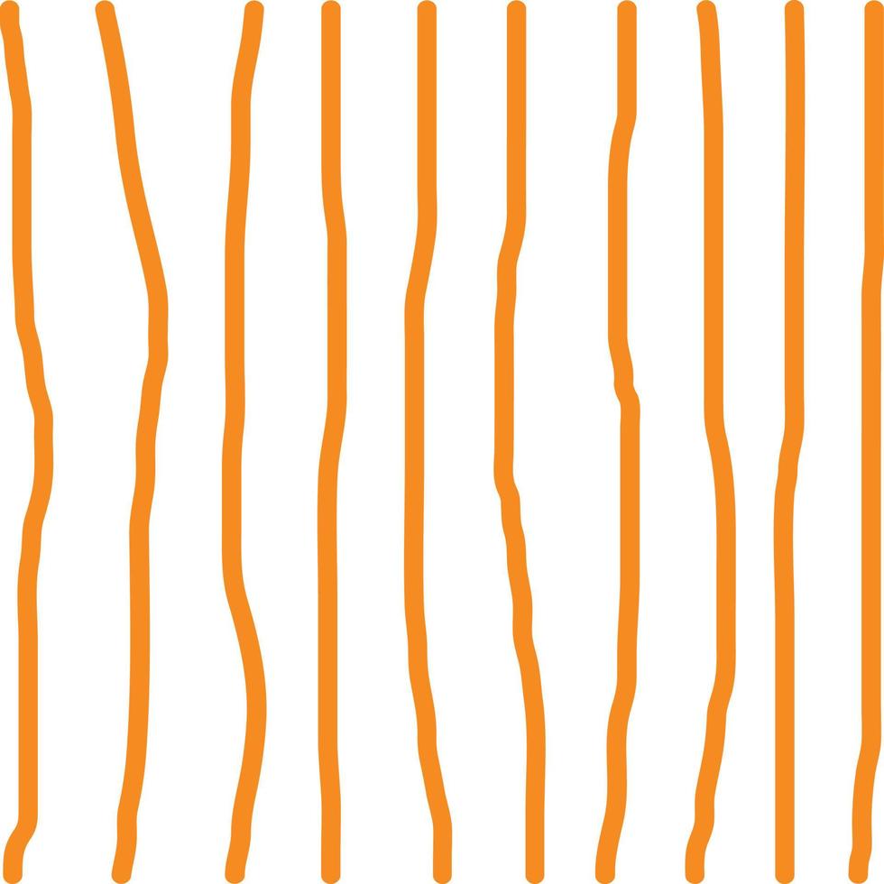 set of abstract hand drawn doodle elements vector
