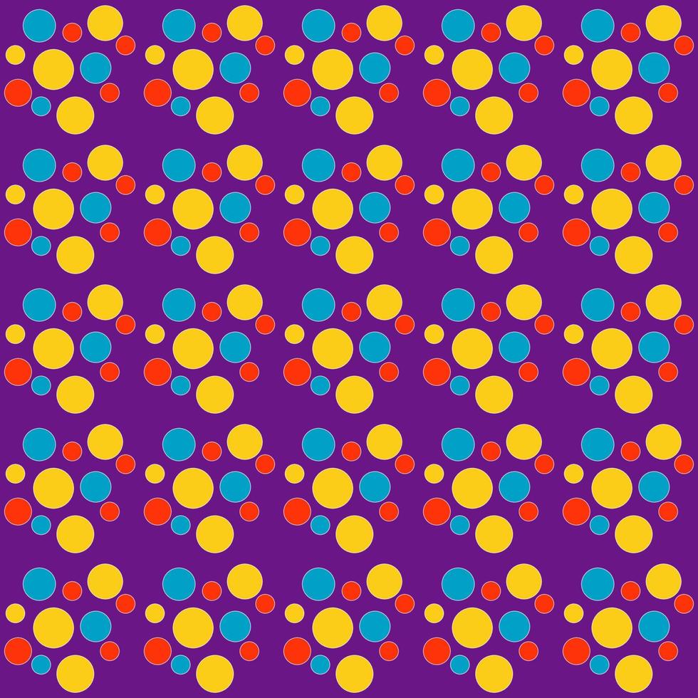 patrón de vector de color