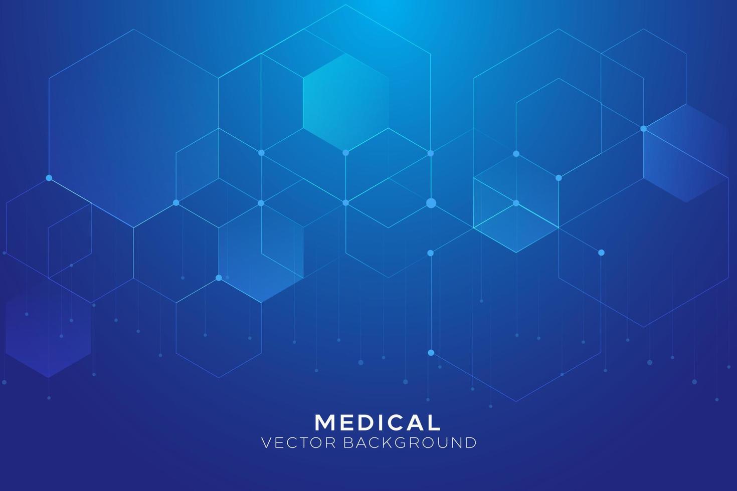 Shiny medical abstract background. Modern Medical background vector