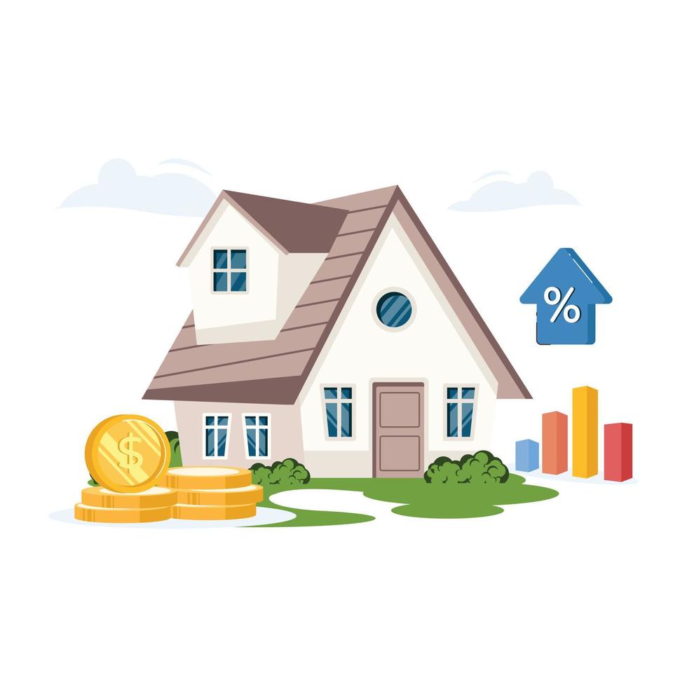 Property Market Illustration vector