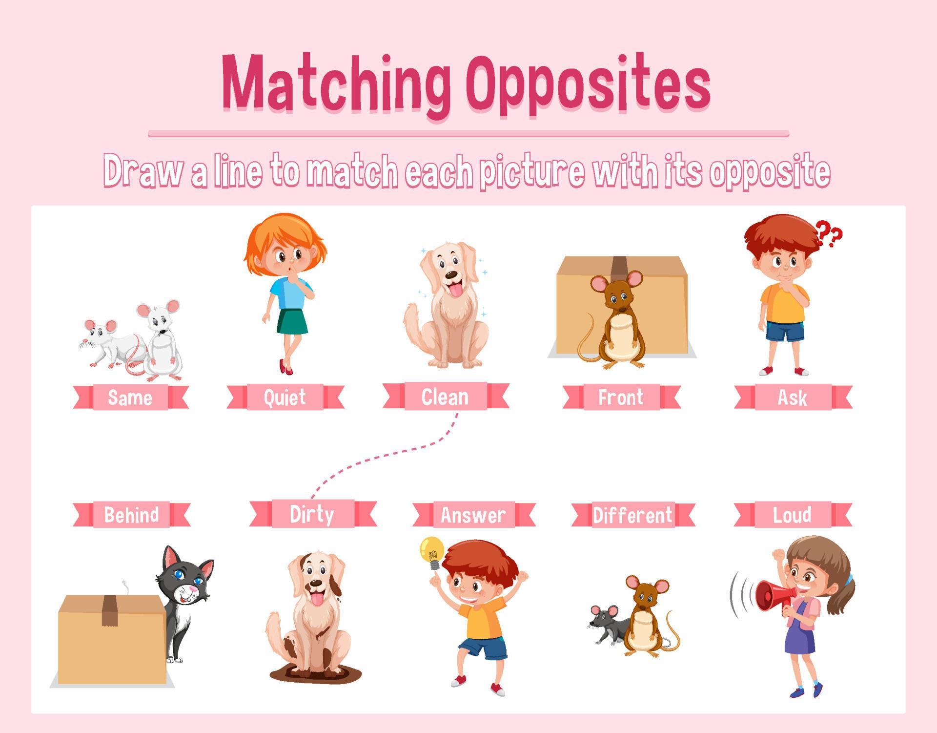 Match the opposites 5