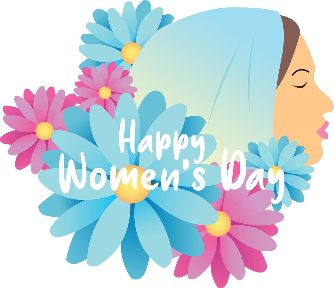 Stop violence against women concept with beautiful illustrations vector