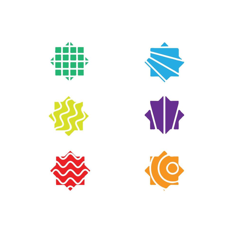 Collection of illustration star icon. vector