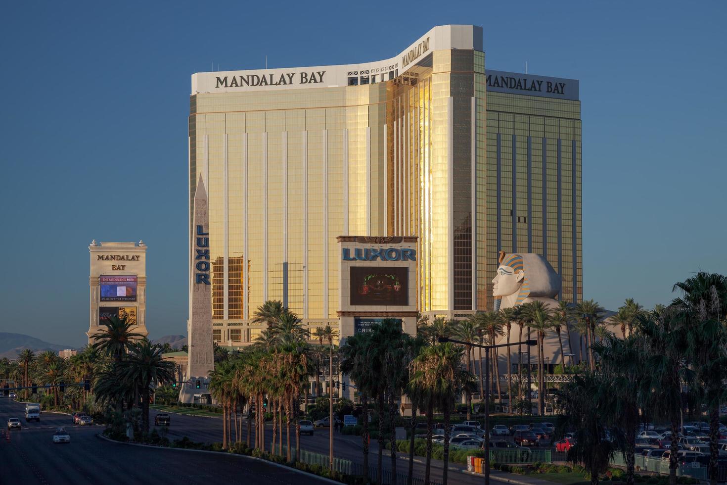 LAS VEGAS, NEVADA, USA, 2011. View of Mandalay Bay Hotel photo