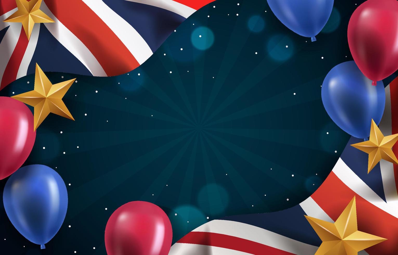 United Kingdom Armed Forces Day Background vector