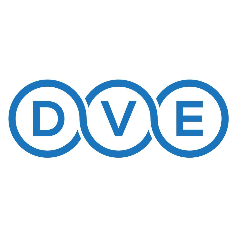 DVE letter logo design on black background.DVE creative initials letter logo concept.DVE vector letter design.