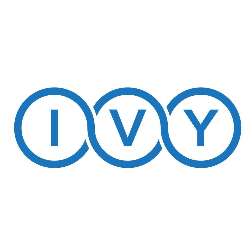 Ivy Letter Logo Design On White Background Ivy Creative Initials Letter Logo Concept Ivy Letter Design Vector Art At Vecteezy