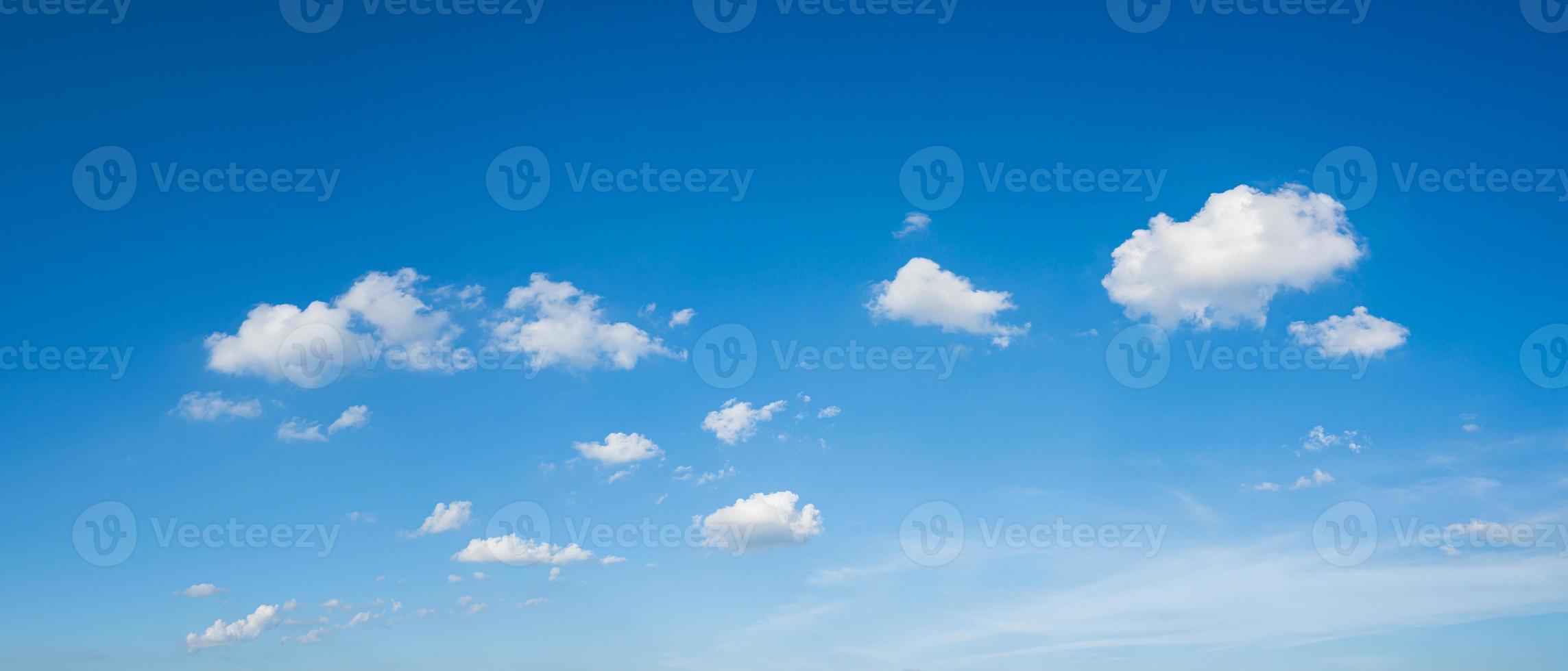 Beautiful panorama blue sky and clouds with daylight natural background. photo