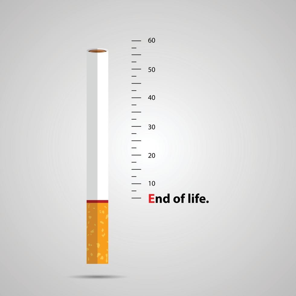 Stop Smoking. World No Tobacco Day. illustration Vector Eps 10.