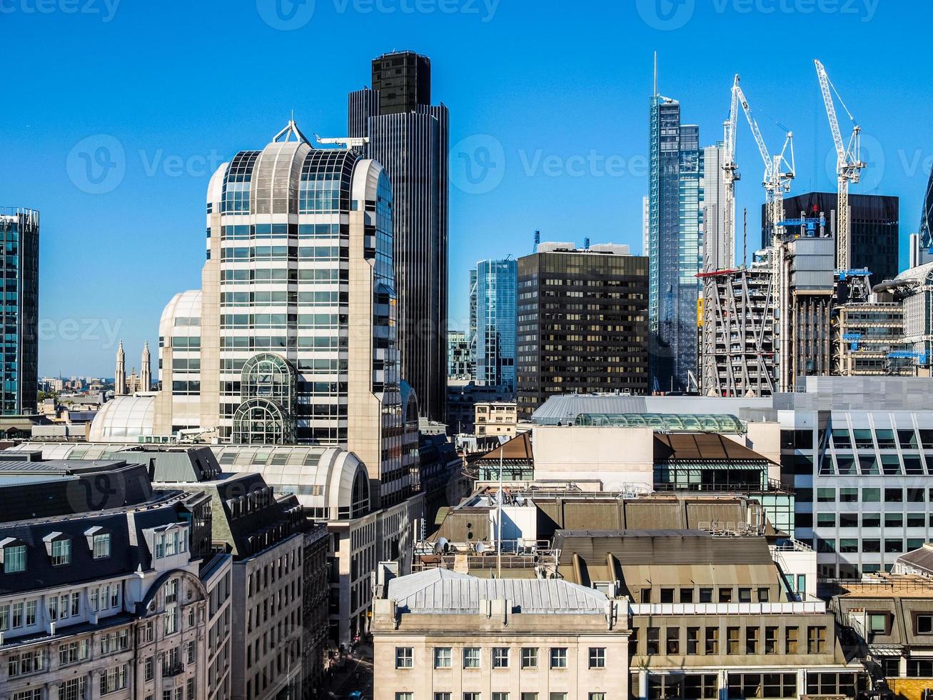 HDR City of London photo